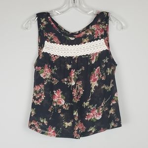 Band of Gypsies Floral Crop Top
